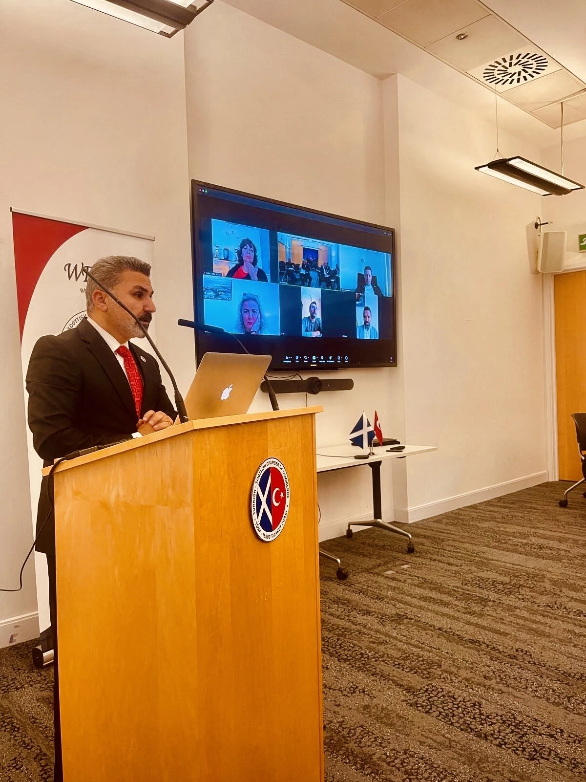Leadership in Action: Şahin Vahap Fırat Introduces Strategic Advisory Council - Turkish Scottish Chamber of Commerce (TSCC)